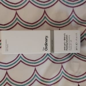 The ordinary aha 30% bha 2% peeling solution